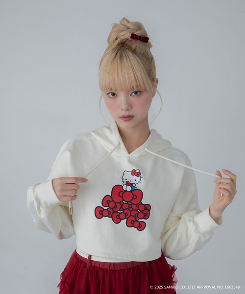 sanrio（サンリオ） パーカー 「HELLO KITTY」ハローキティコラボ