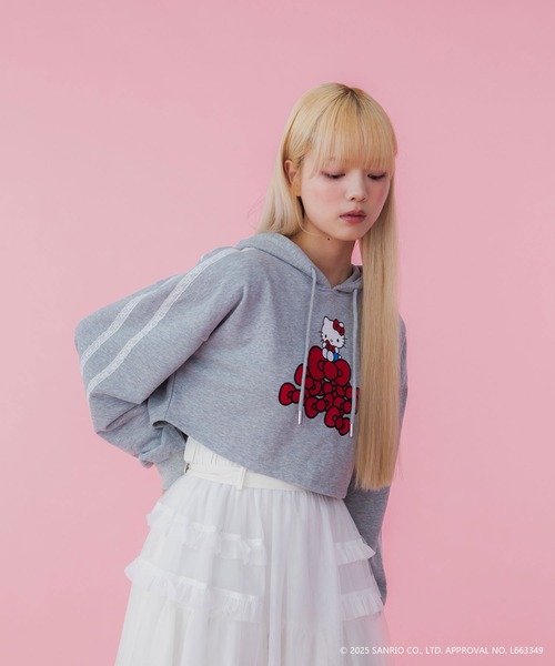 sanrio（サンリオ） パーカー 「HELLO KITTY」ハローキティコラボ