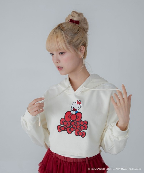 sanrio（サンリオ） パーカー 「HELLO KITTY」ハローキティコラボ