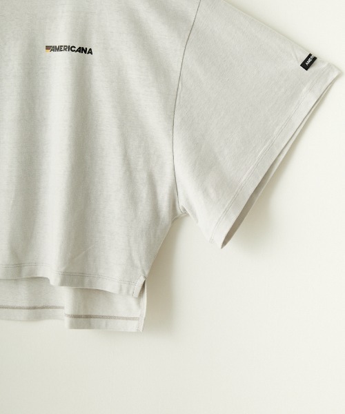 「AMERICANA」 7分袖カットソー F ホワイト レディース_画像7