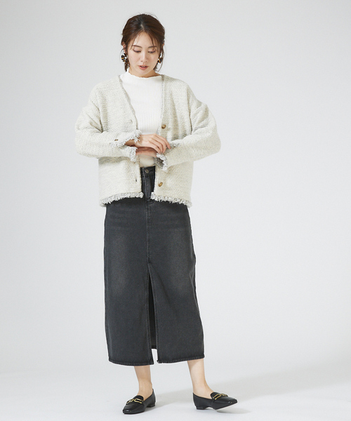 「PICHE ABAHOUSE」 シューズ 38 アイボリー レディース_画像8