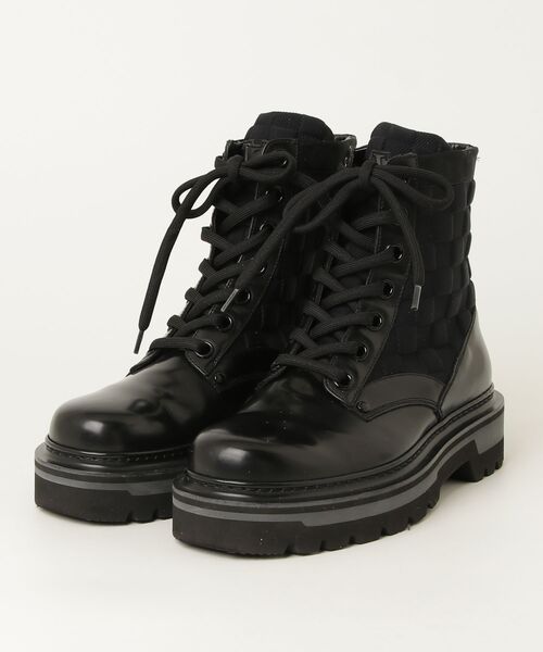 LOUIS VUITTON ブラックショートブーツ 37.5 LOUIS VUITTON（ルイ・ヴィトン） ショートブーツ 5 ブラック