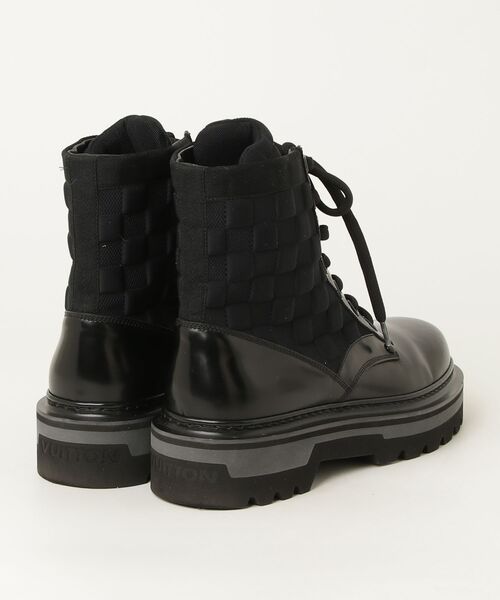 LV スェードショートブーツ LOUIS VUITTON（ルイ・ヴィトン） ショートブーツ 5 ブラック