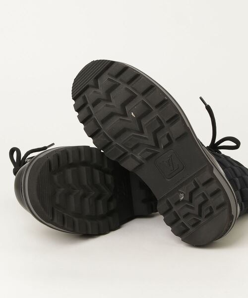 【LOUIS VUITTON】新品未使用品　レースアップショートブーツ 37 LOUIS VUITTON - ルイ ヴィトン◇37 レースショートブーツ・未使用保管