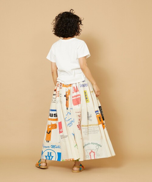 「Freada」 半袖Tシャツ MEDIUM ホワイト レディース_画像7