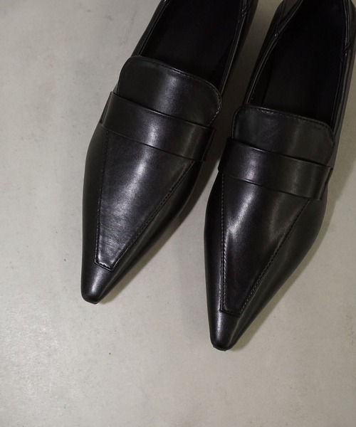 chuclla（チュクラ） ローファー ポインテッドトゥ ローファーライク