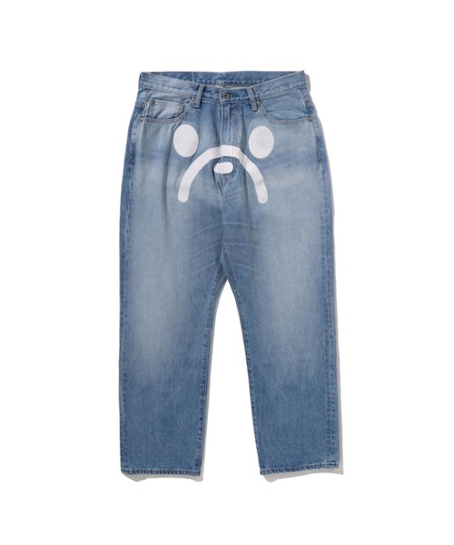A BATHING APE（アベイシングエイプ） ジーンズ MILO FACE 13 OZ DENIM