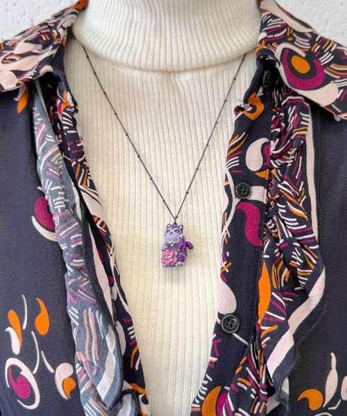 ANNA SUI（アナスイ） ネックレス 招き猫モチーフ ネックレス