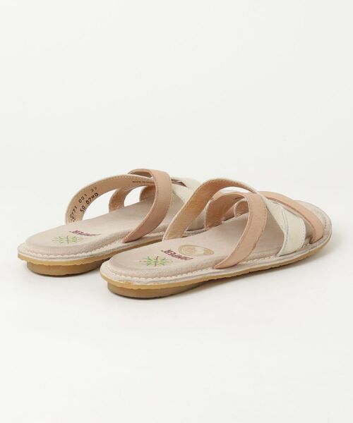 「CAMPER」 フラットサンダル 37 ベージュ レディース_画像2