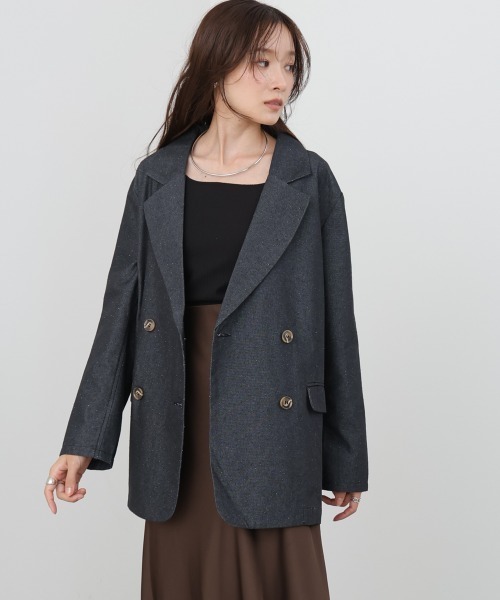 BAB（バブ） ジャケット テーラードジャケット ドットダメージ