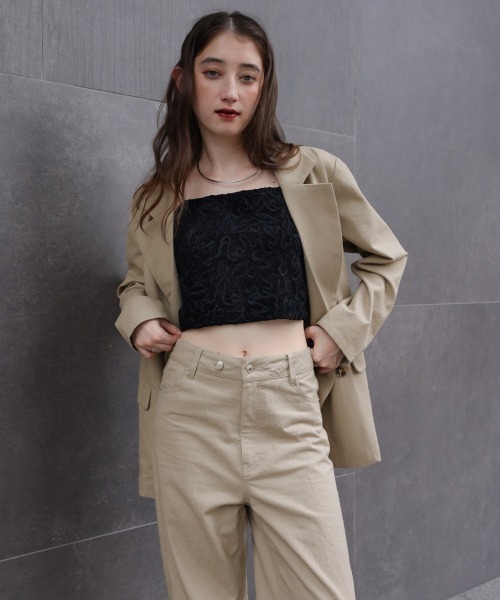 BAB（バブ） ジャケット テーラードジャケット ドットダメージ