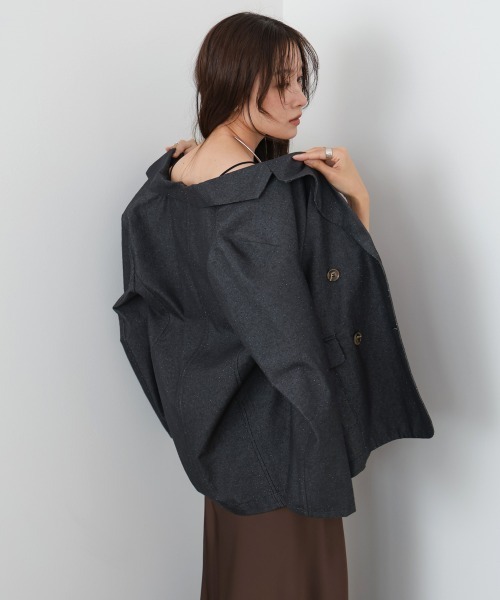 BAB（バブ） ジャケット テーラードジャケット ドットダメージ