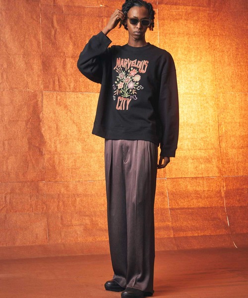 MAISON SPECIAL（メゾンスペシャル） スウェットカットソー 1 グレー