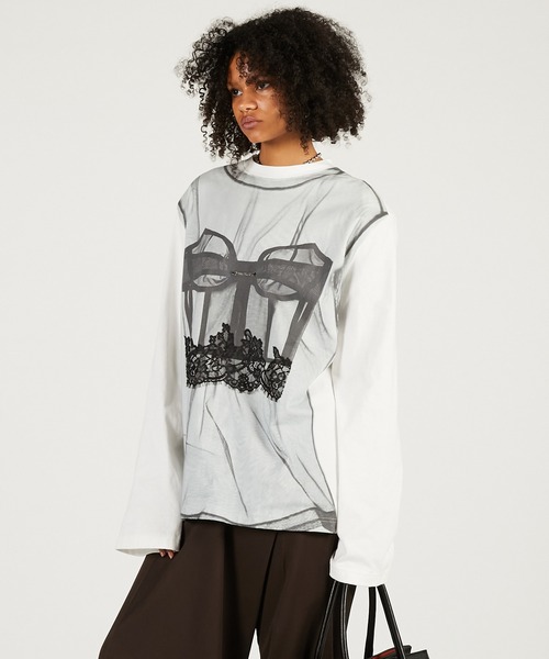 PRANK PROJECT（プランクプロジェクト） tシャツ チュールビスチェ