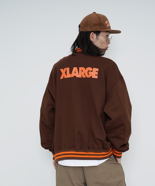 XLARGE（エクストラ ラージ） スタジャン LARGE ブラック メンズ