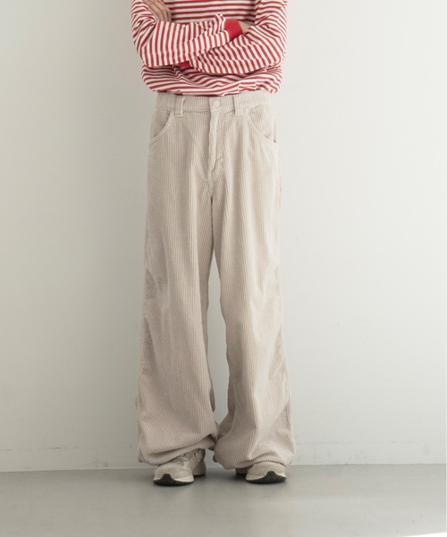 KAIKO（カイコー） パンツ KAIKO Colored cord wides メンズ