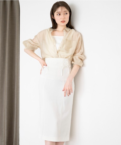 「MISCH MASCH」 スカート SMALL ホワイト レディース_画像5