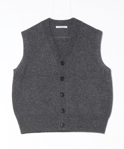 BEAUTY＆YOUTH UNITED ARROWS ニットベスト FREE ダークグレー