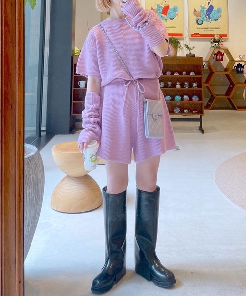 「w closet」 オールインワン FREE ベージュ レディース_画像8