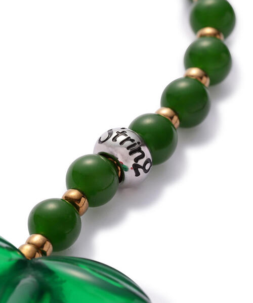 チャーム String Ting/ストリングティング/Cherry Drop Jade bag Charm レディース メンズの画像