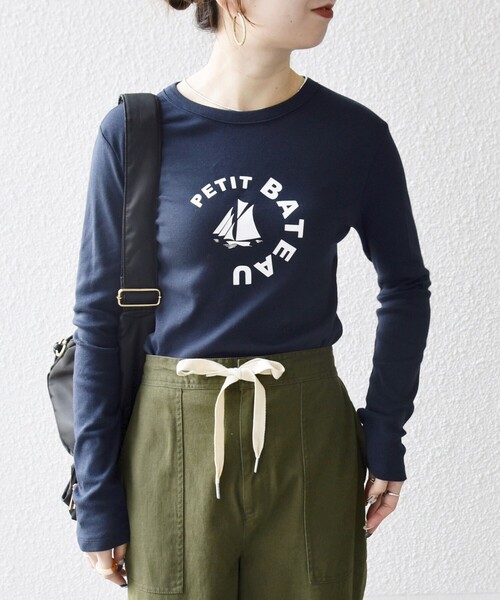 【新品】Petite Bateauセーター、ニット帽、長袖 Tシャツ3点おまとめ PETIT BATEAU（プチバトー） tシャツ 「SHIPS any別注」PETIT BATEAU