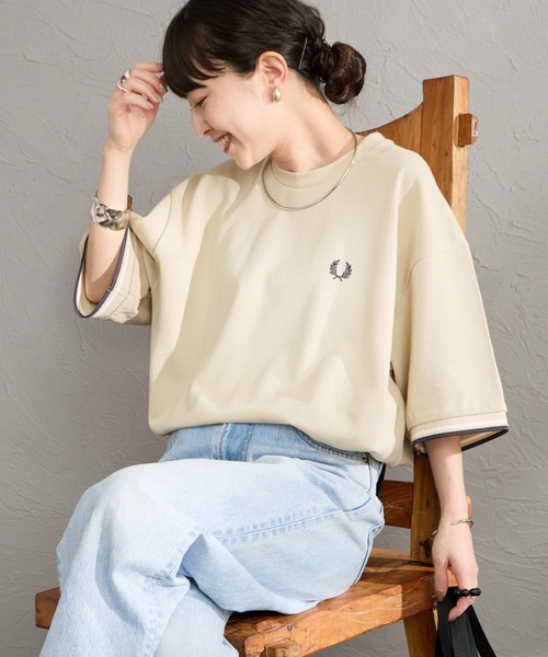 FRED PERRY（フレッドペリー） tシャツ 別注 ツインティップライン