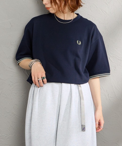FRED PERRY（フレッドペリー） tシャツ 半袖 別注 ツインティップ
