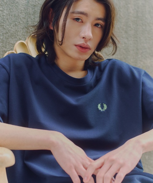 FRED PERRY（フレッドペリー） tシャツ 半袖 別注 ツインティップ
