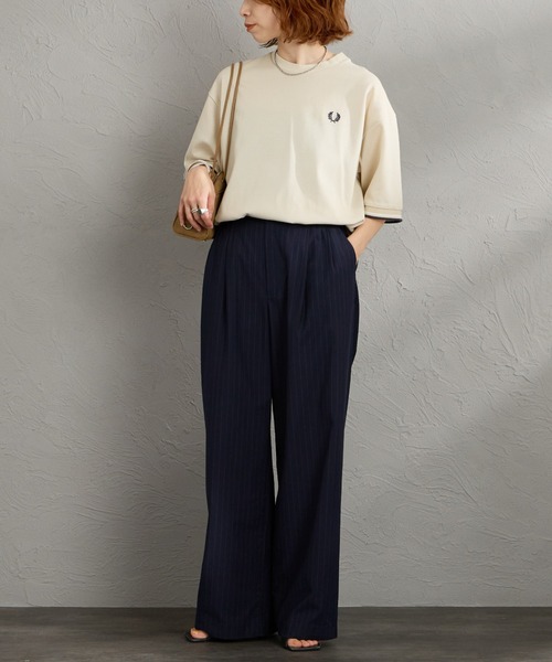 FRED PERRY（フレッドペリー） tシャツ 半袖 別注 ツインティップ