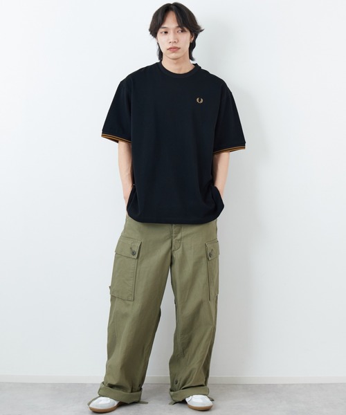 FRED PERRY（フレッドペリー） tシャツ 別注 ツインティップライン