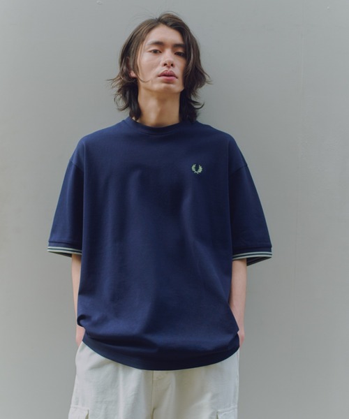 FRED PERRY（フレッドペリー） tシャツ 半袖 別注 ツインティップ