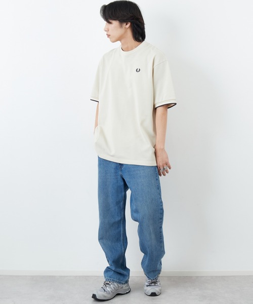 FRED PERRY（フレッドペリー） tシャツ 半袖 別注 ツインティップ