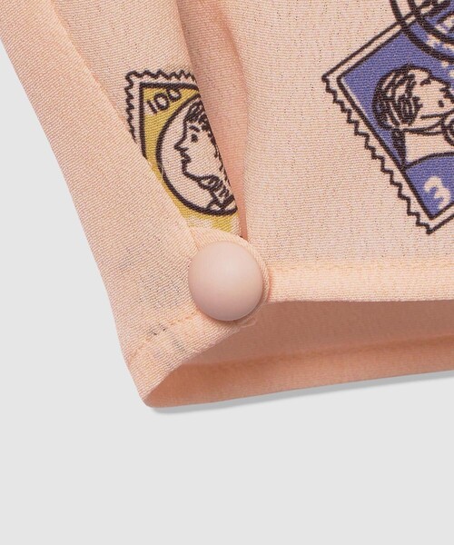ワンピース 「LOULOU WILLOUGHBY」レタープリントワンピース_15