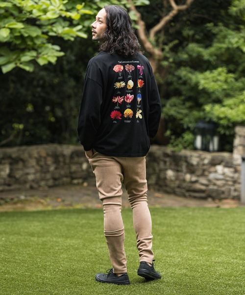 「CAMBIO」 長袖Tシャツ L ブラック メンズ_画像8