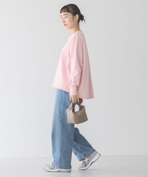 「AMERICAN HOLIC」 スウェットカットソー L グリーン レディース_画像9