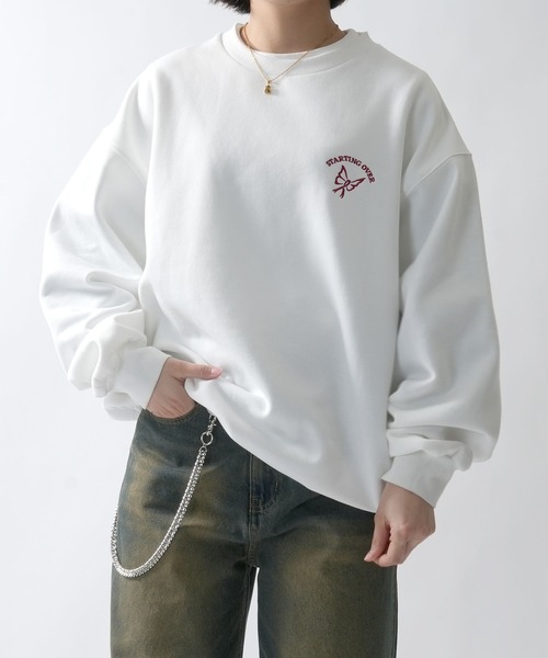 「Starting Over」 スウェットカットソー L グレー系その他 メンズ_画像2