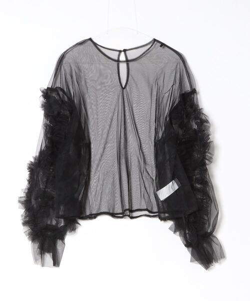 「terrace」 長袖カットソー MEDIUM ブラック レディース_画像5