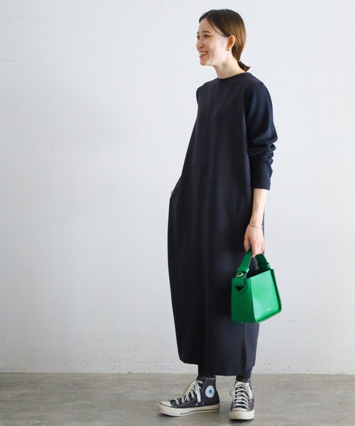 「NOMBRE IMPAIR」 ドッキングワンピース FREE ブラック レディース_画像7