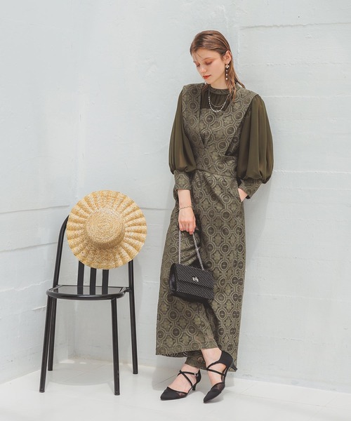 「Dorry Doll」 パンツドレス M イエロー レディース_画像3