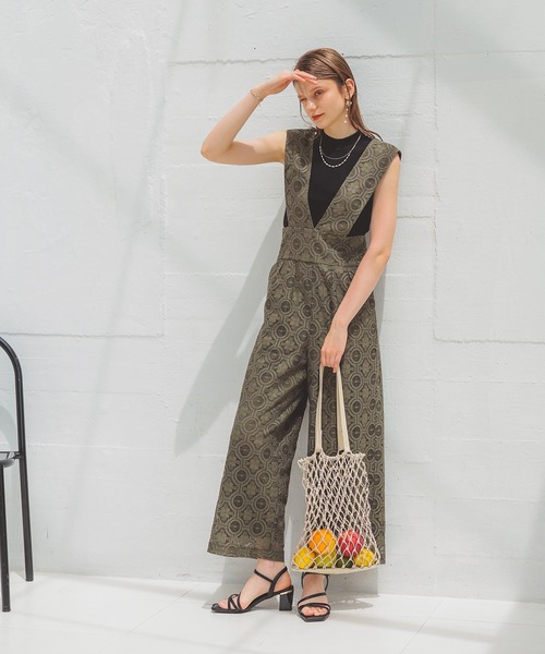 「Dorry Doll」 パンツドレス M イエロー レディース_画像7