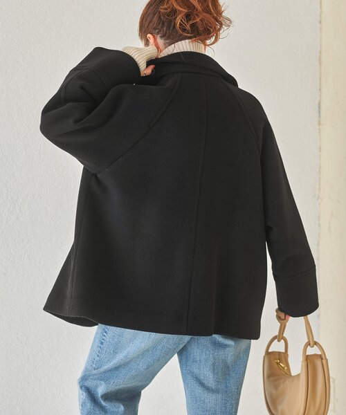 「Spick & Span」 ピーコート 36 ブラック レディース_画像9