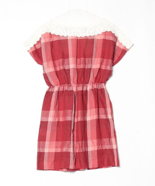 CYNTHIA ROWLEY（シンシア・ローリー） チェック柄半袖ワンピース 2