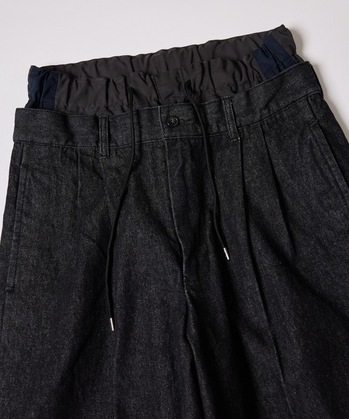 「AIVER」 デニムパンツ MEDIUM グレー メンズ_画像2