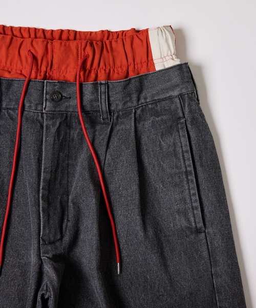 「AIVER」 デニムパンツ MEDIUM グレー メンズ_画像6