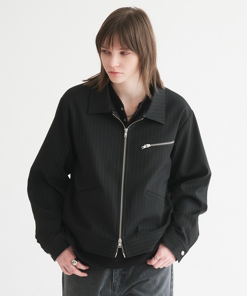 ジャケット・アウター 80s-90s NORDSTROM 2way leather jacket selle glant（セレグランテ） ブルゾン アウター 2WAY DOUBLE ZIP