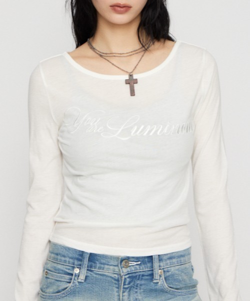 トップス　トレーナー　ラグアジェム　laguagem LAGUA GEM（ラグアジェム） tシャツ STAR MOTIF PRINT トップス