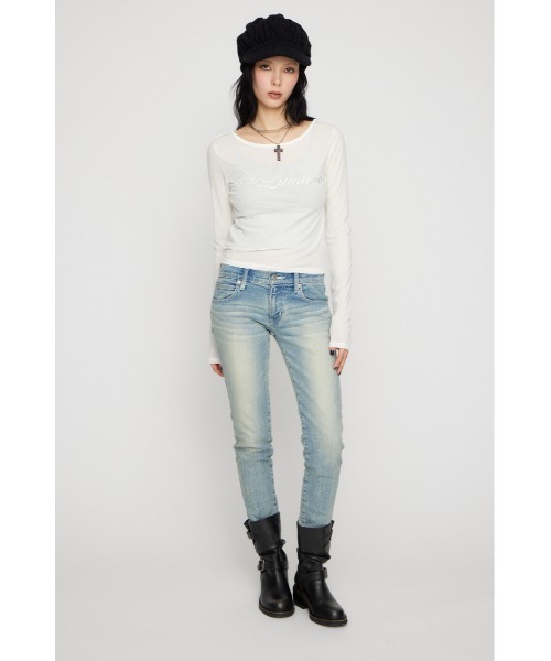 LAGUA GEM 新品未使用 LAGUA GEM（ラグアジェム） tシャツ SAME COLOR LETTERING トップス