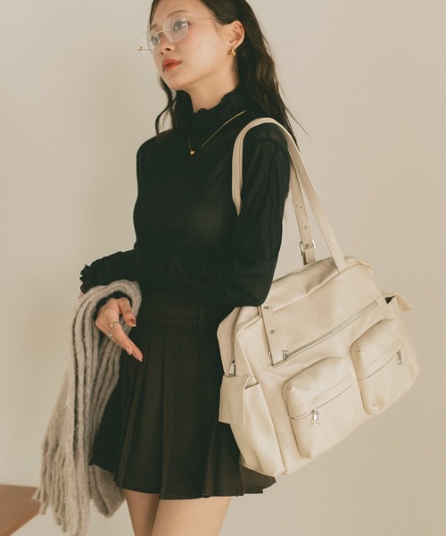 「VANNIE U」 ショルダーバッグ FREE アイボリー レディース_画像7