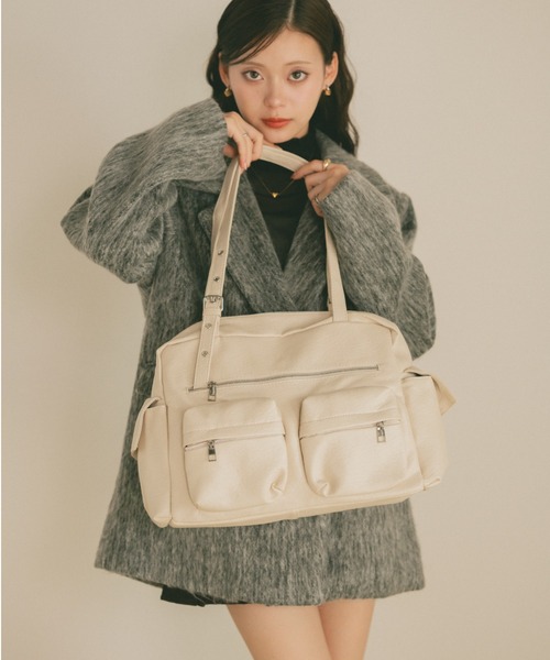 「VANNIE U」 ショルダーバッグ FREE アイボリー レディース_画像9