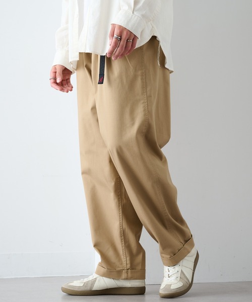 Gramicci（グラミチ） パンツ 「GRAMICCI」T/C TWILL TUCK TAPERED